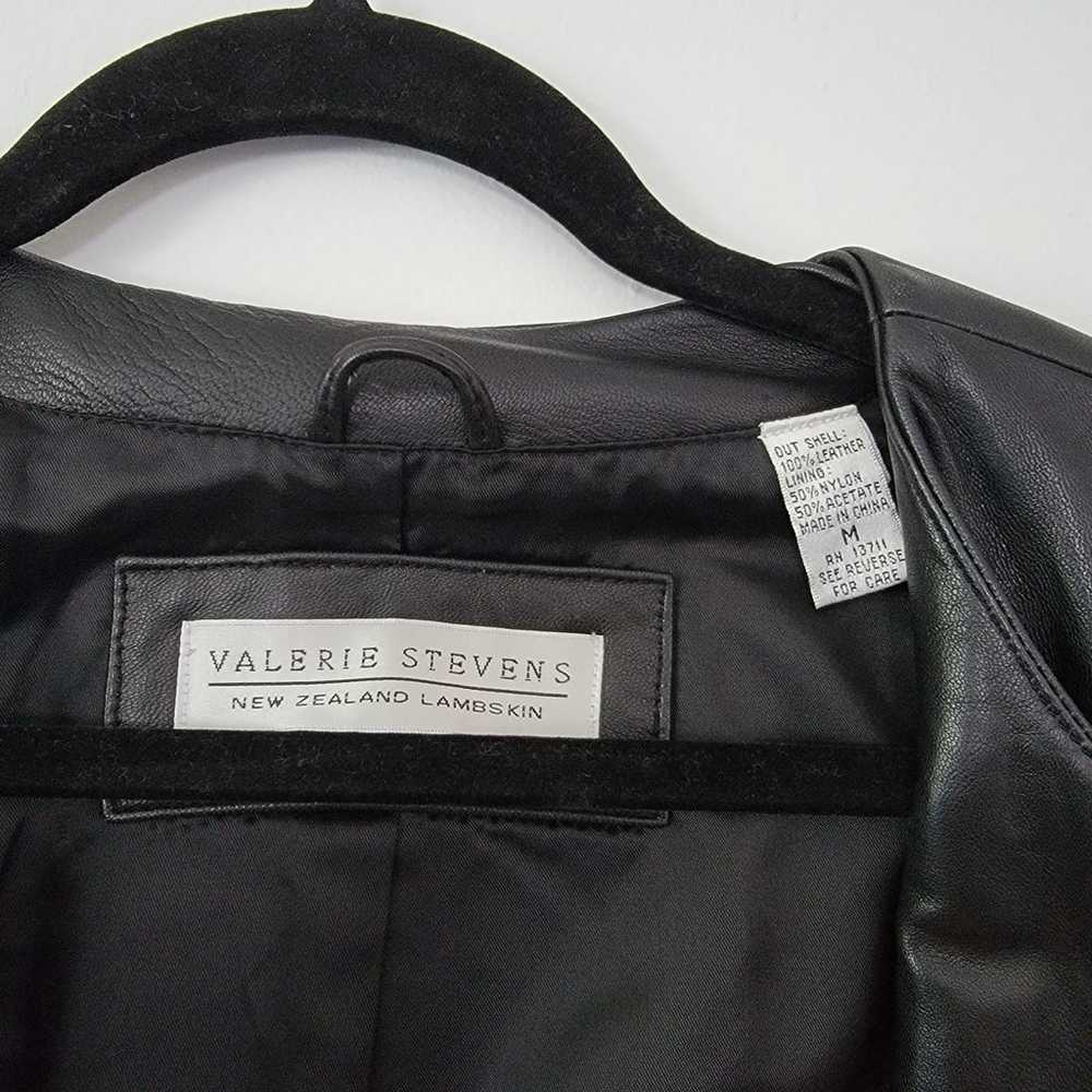 Vintage Valerie Steven's leather jacket - image 3