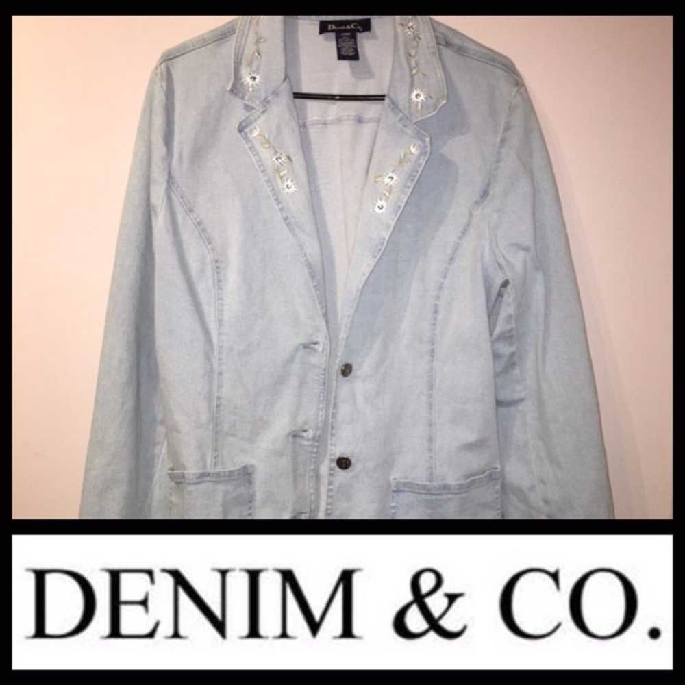 Vintage Denim&Co Jean Jacket - image 1