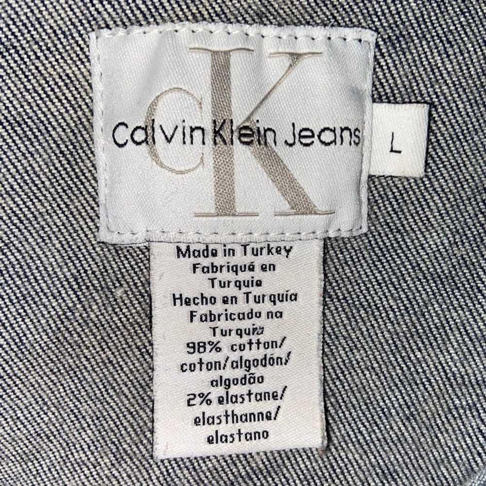 Vintage Calvin Klein Jean Jacket 1990s - image 4