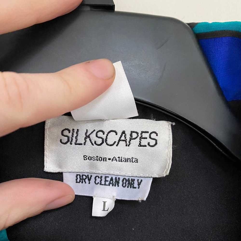 Vintage Silk Scapes L mint condition jacket - image 3