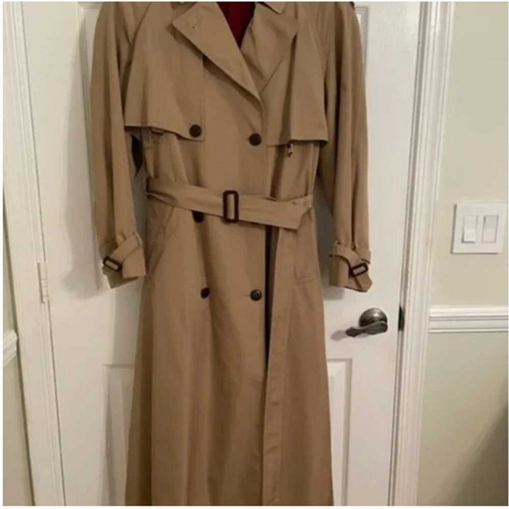 Vintage 1970s Etienne Aigner Trench Coat - image 2