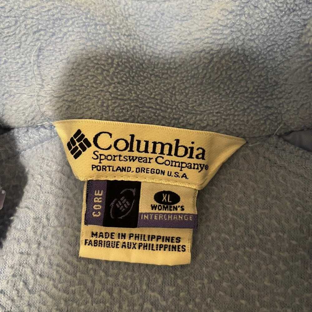 Vintage Columbia Fleece zip up - image 3