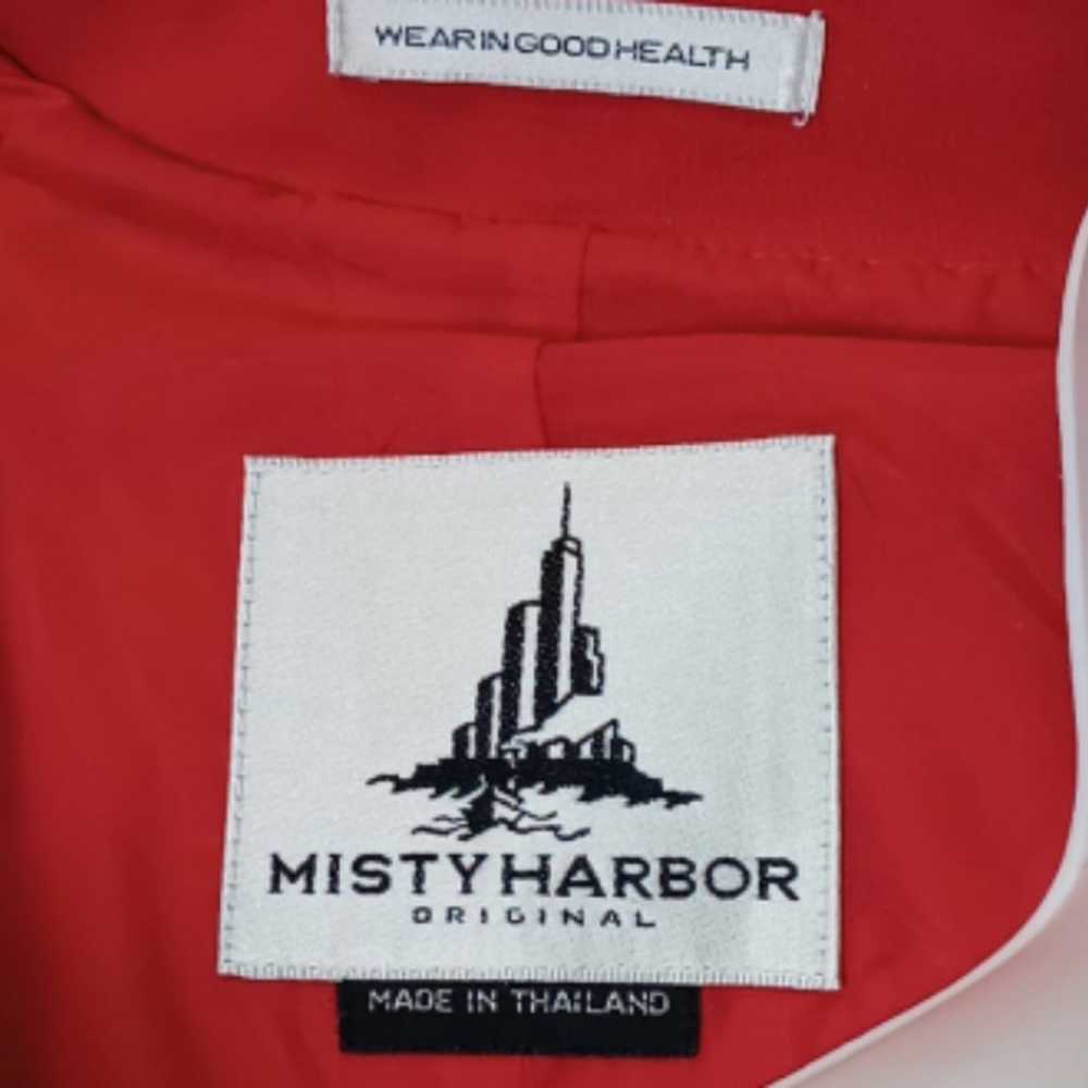 Vintage Misty Harbor Red ♥️ Long Trenchcoat 20 Re… - image 11