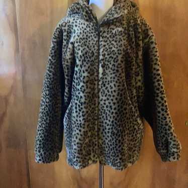 Womens marvin richards vintage leopard jacket coat - image 1