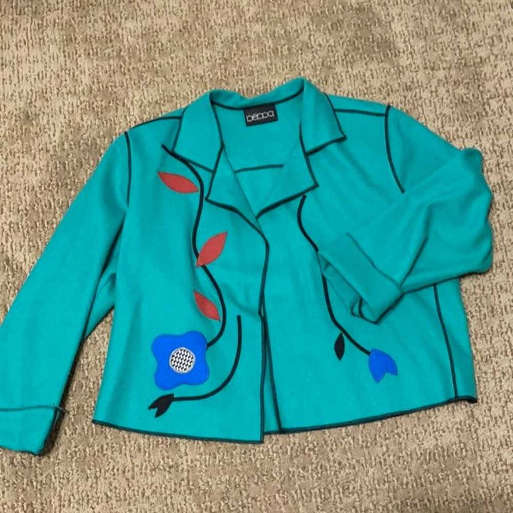 Beppa Vintage Embroidered Jacket - image 1