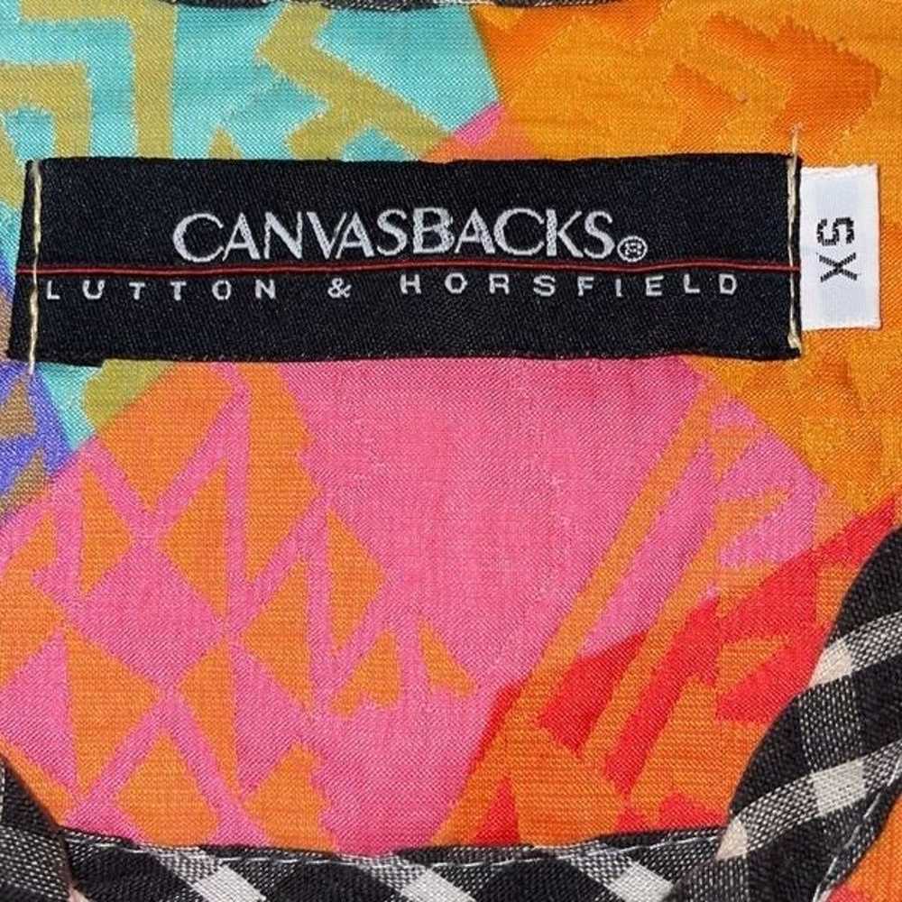 Canvasback Lutton & Horsfield vintage crazy quilt… - image 5