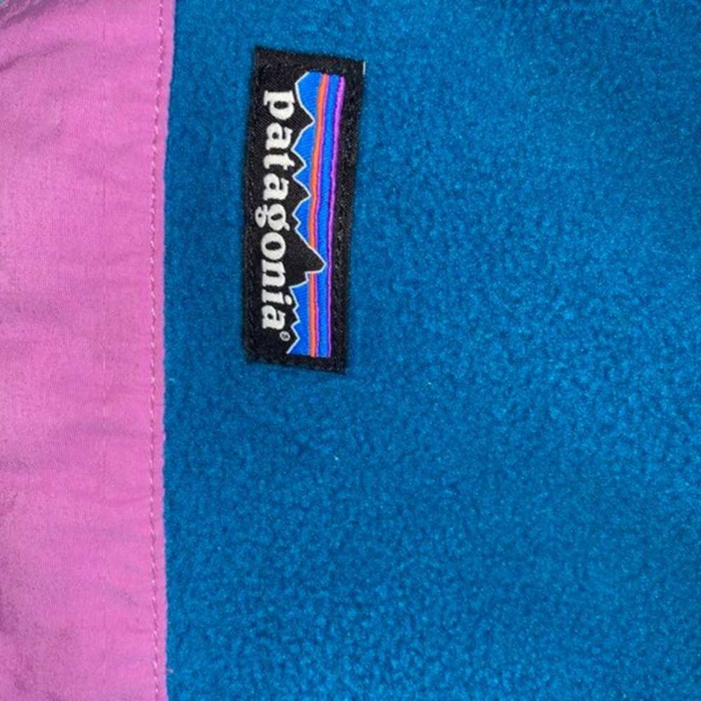 Patagonia Vintage Synchilla Snap-T Pullover in Bl… - image 4