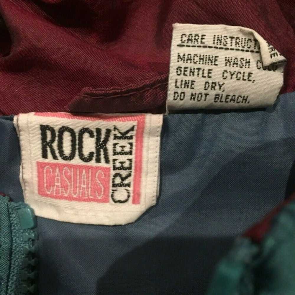 Rock Creek Casuals Vintage Full Zip Multicolor Wi… - image 4