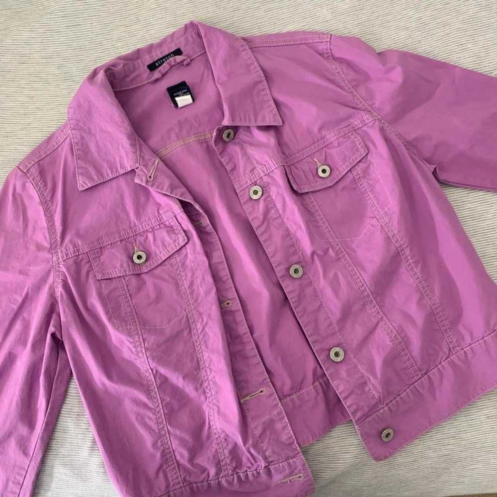 Vintage Purple Denim Jacket - image 1