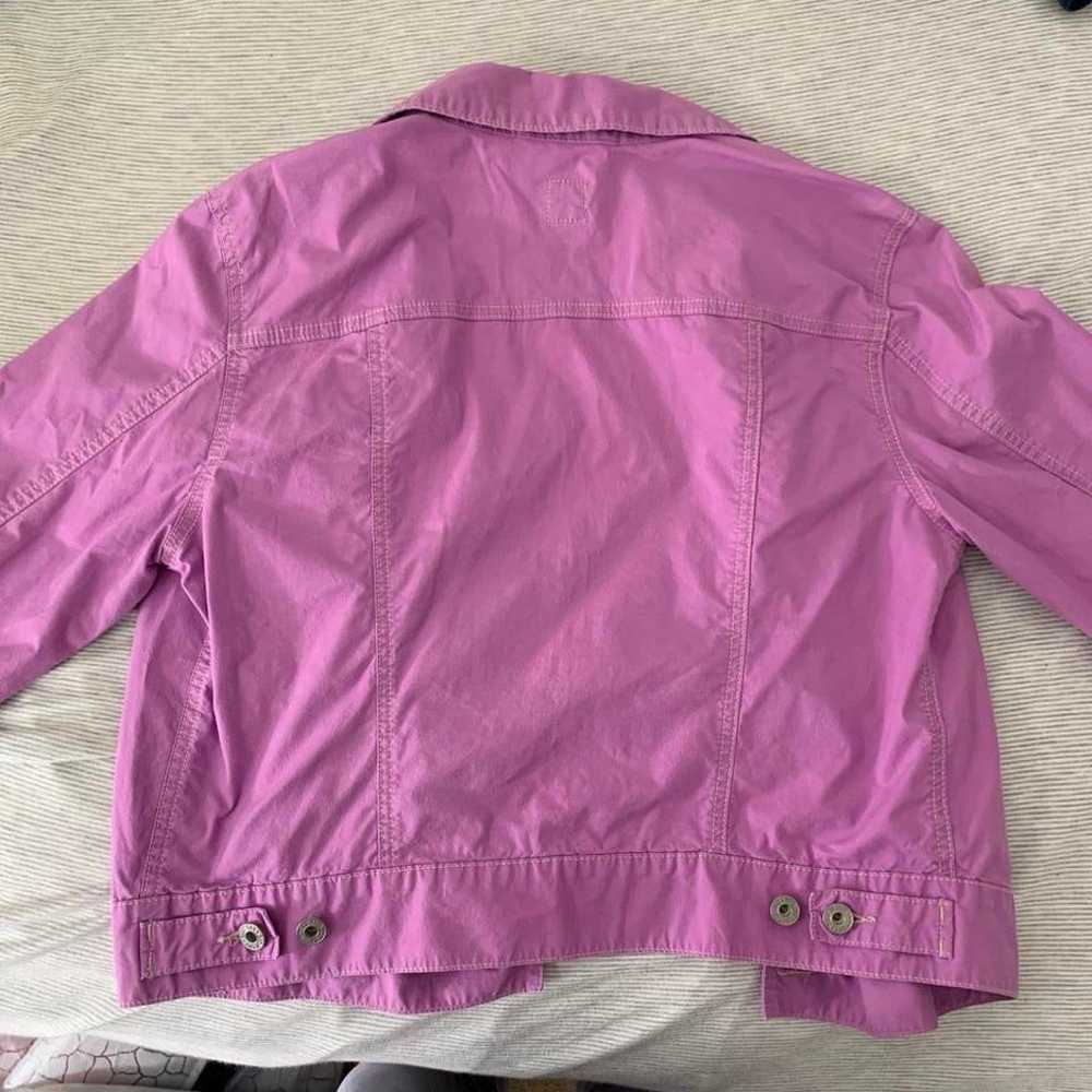 Vintage Purple Denim Jacket - image 3