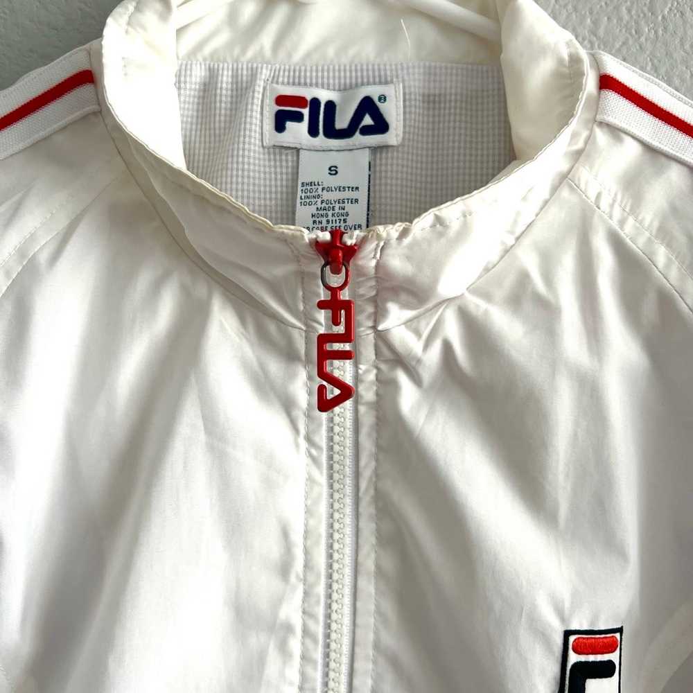 Vintage Fila Sporwear Jacket Small Early 80s! - image 2