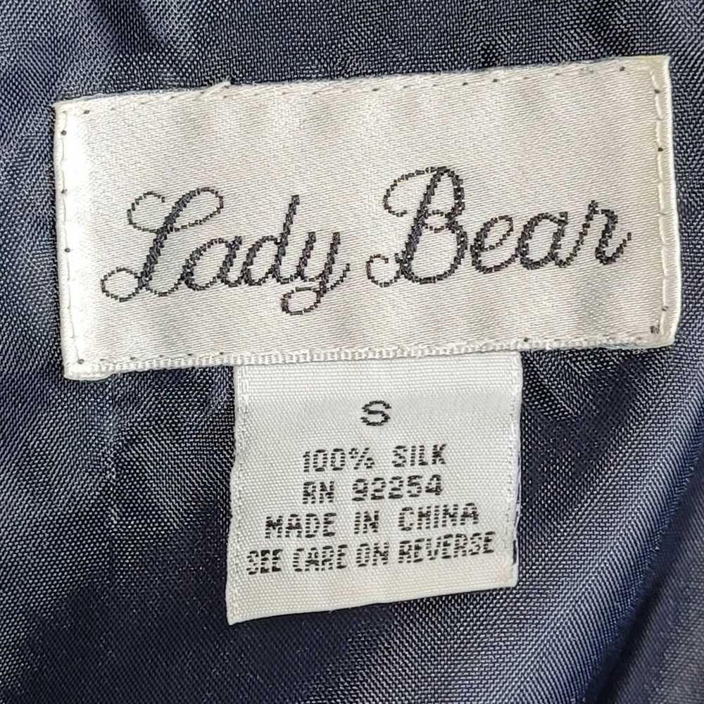 Vintage Silk Animal Print Bomber Jacket Size Smal… - image 11