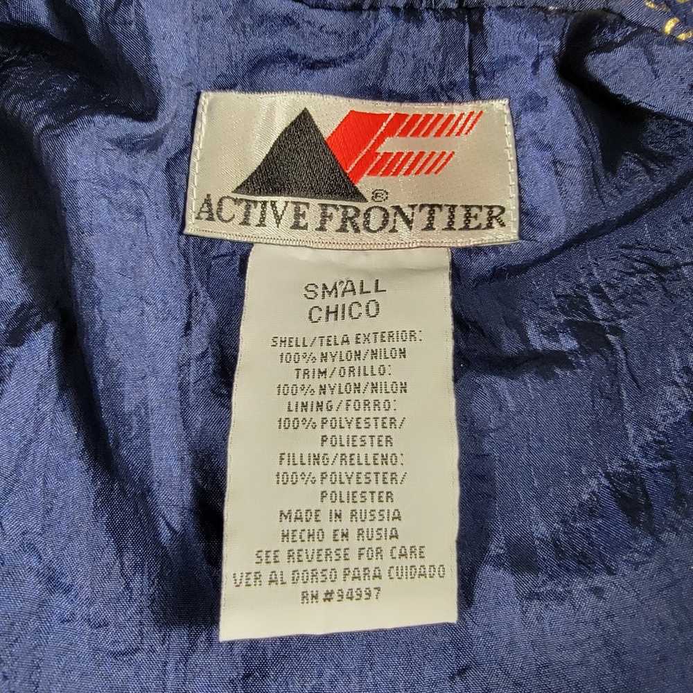 Active Frontier Small Full Zip Windbreaker Jacket… - image 4