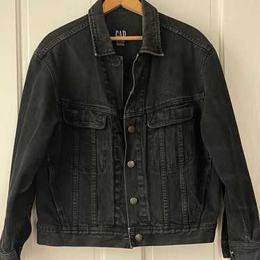 Vintage Gap Black Jean Jacket - image 1