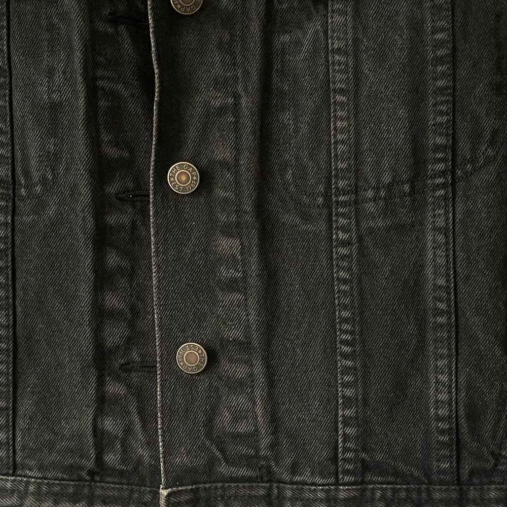 Vintage Gap Black Jean Jacket - image 2