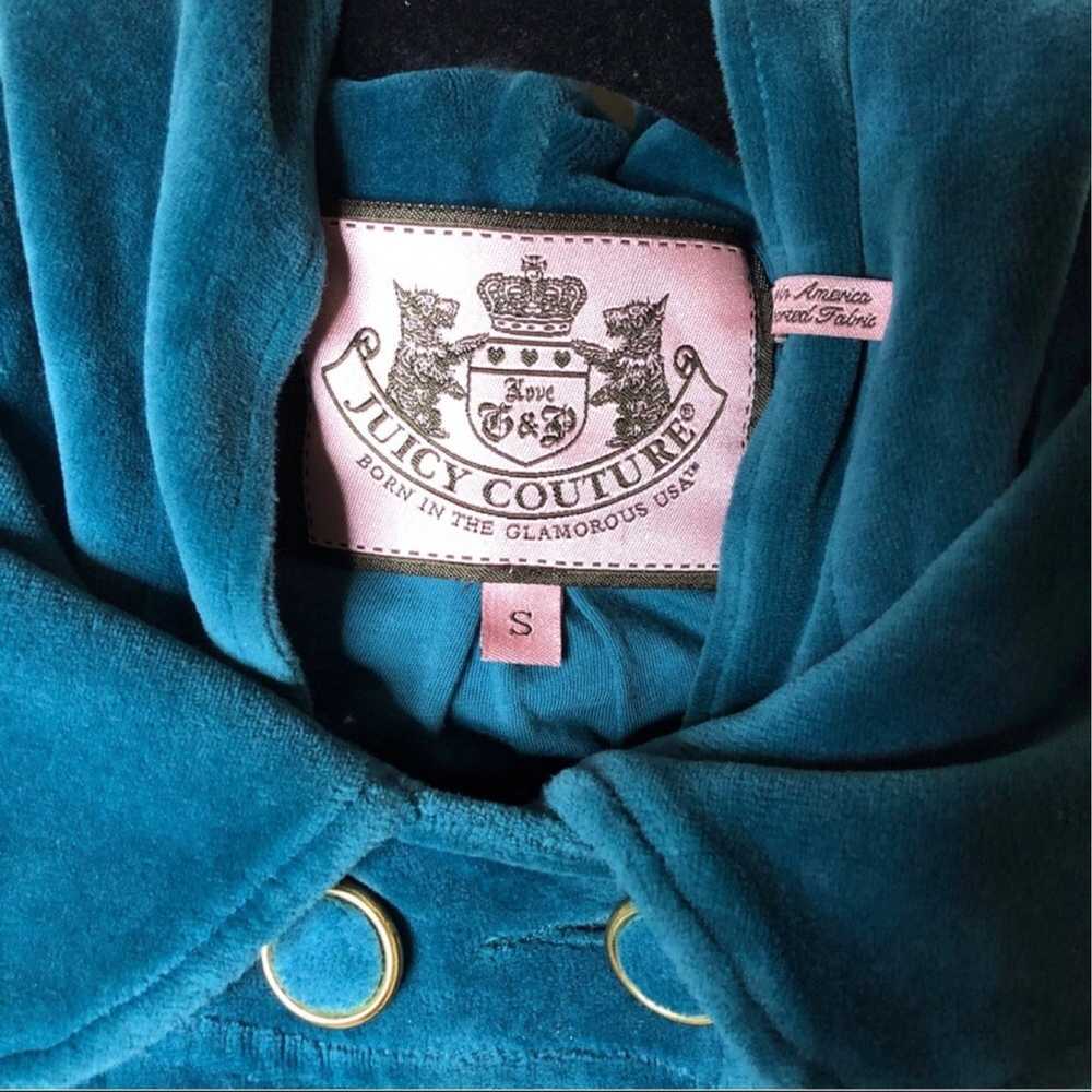 vintage juicy couture velour poncho top/jacket - image 2
