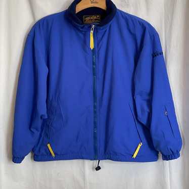 90’s Eddie Bauer Womens Blue Jacket Fleece Lined … - image 1