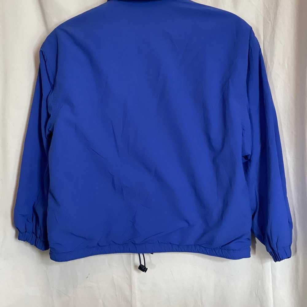 90’s Eddie Bauer Womens Blue Jacket Fleece Lined … - image 2