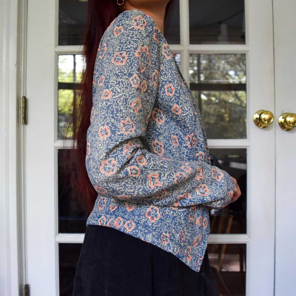 Vintage style floral jacket - image 2