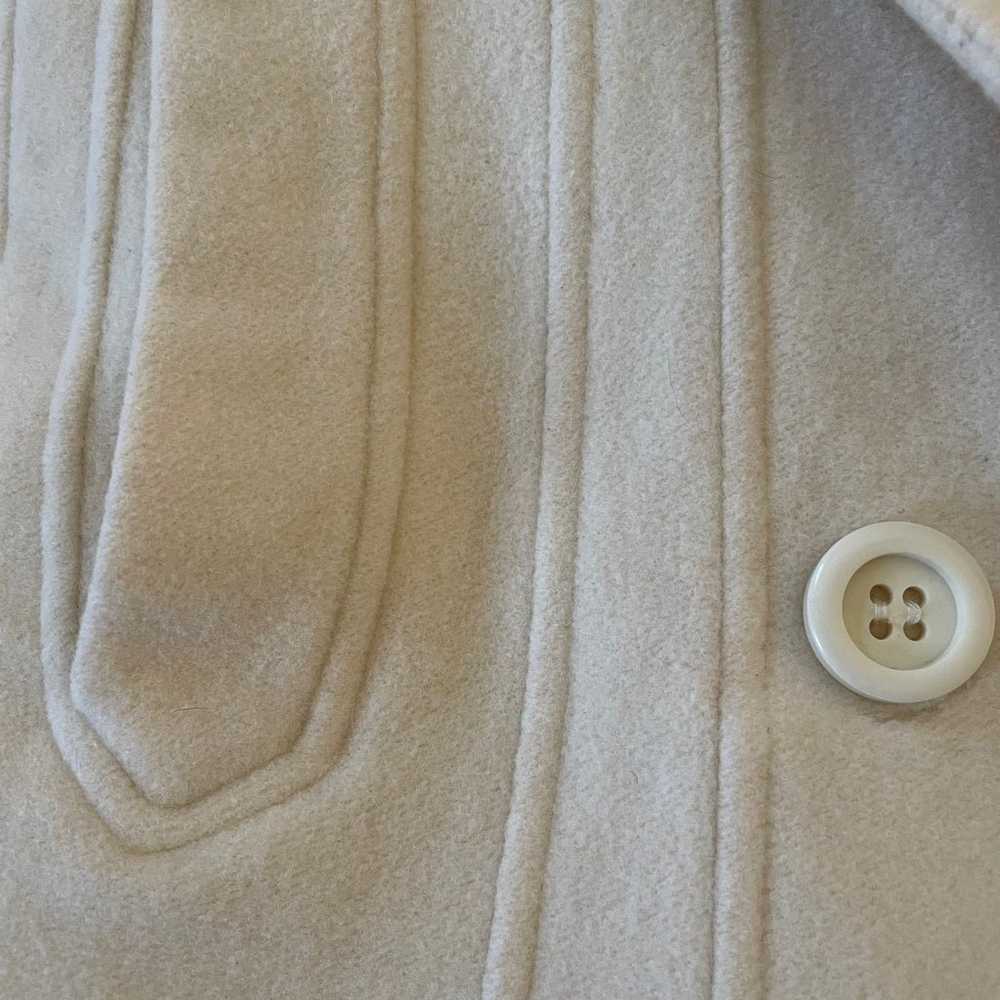 Sonoma Wool Peacoat - Beige, Size Small - image 8