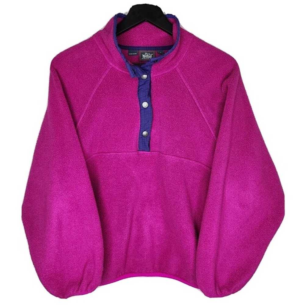 Vintage Womans Woolrich Fleece Pullover Size Small - image 1