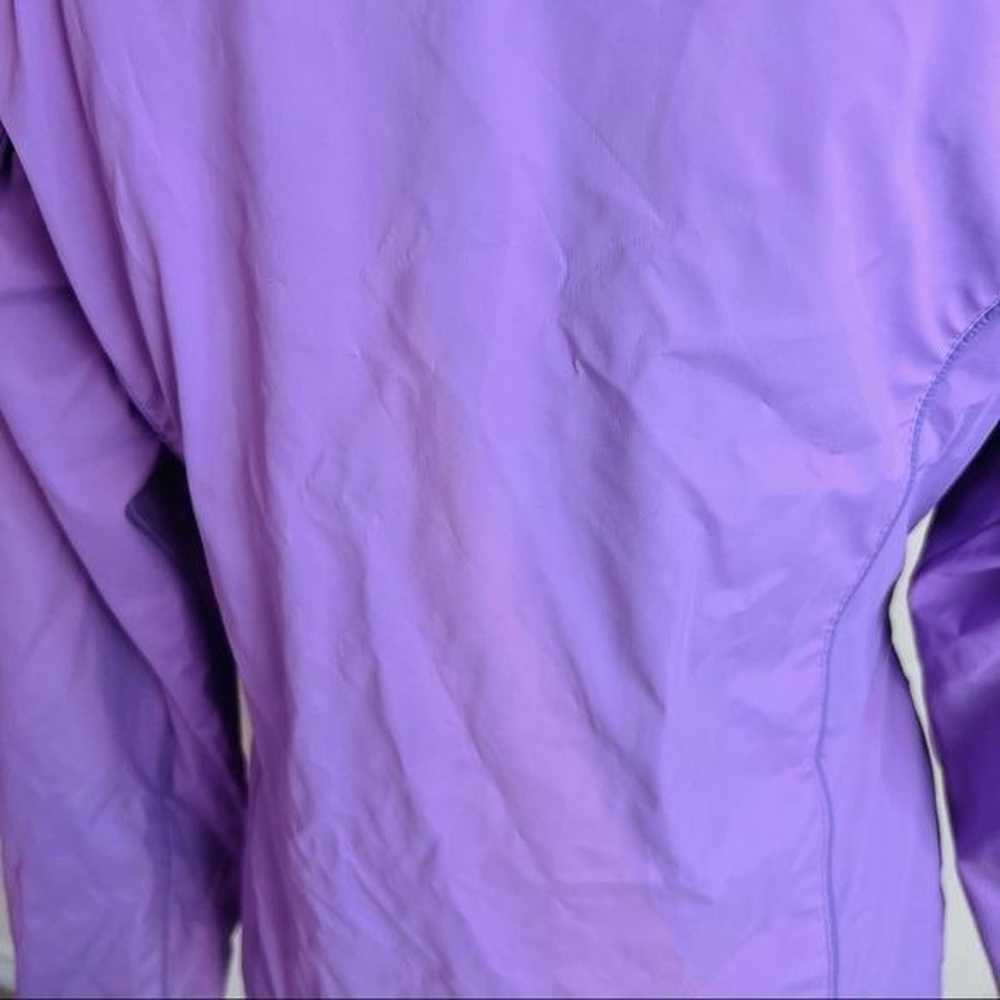 Y2K VTG Lavender Purple Zip Up Tie Waist Retro Ja… - image 10