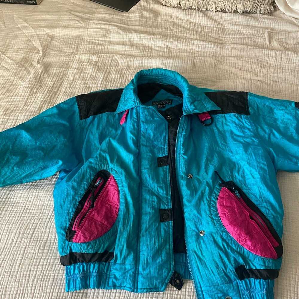 Vintage 80s ski jacket - image 11