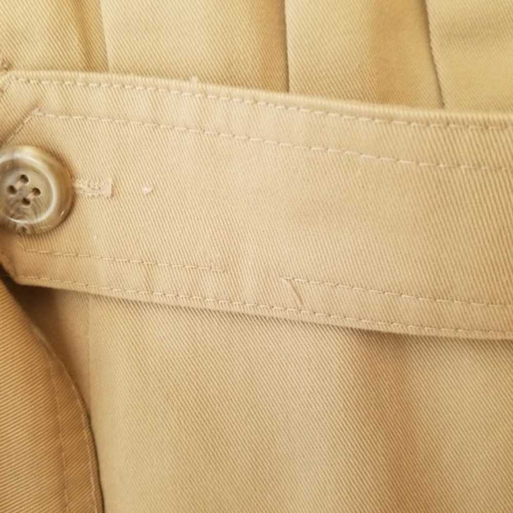 Vintage Khaki Brown Trench Coat w/ Hood - image 7