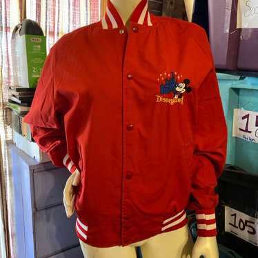Vintage Ladies Womens Walt Disney Red Jacket Small