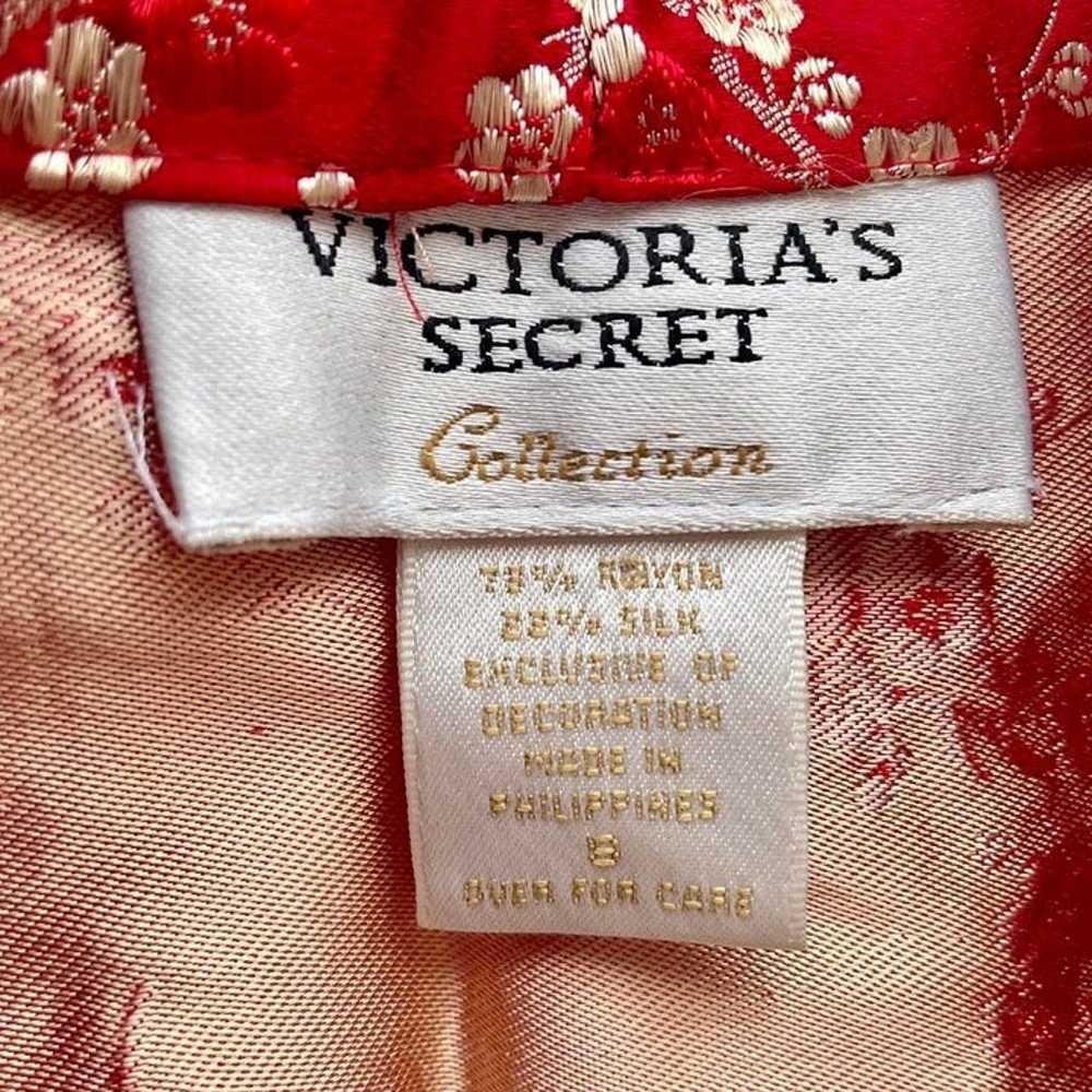 Victoria’s Secret Collection Red, Gold Silk Bolero - image 4