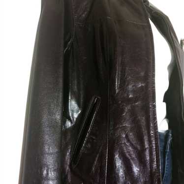 Purple Leather Jacket - image 1