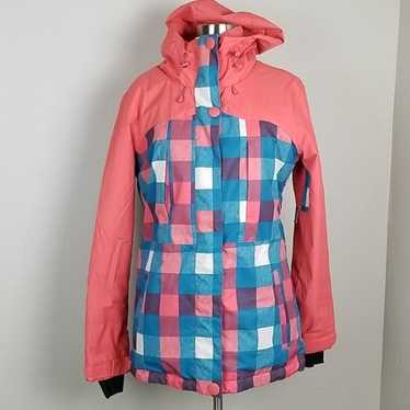 Pwdr Room vintage checkered womans coat S