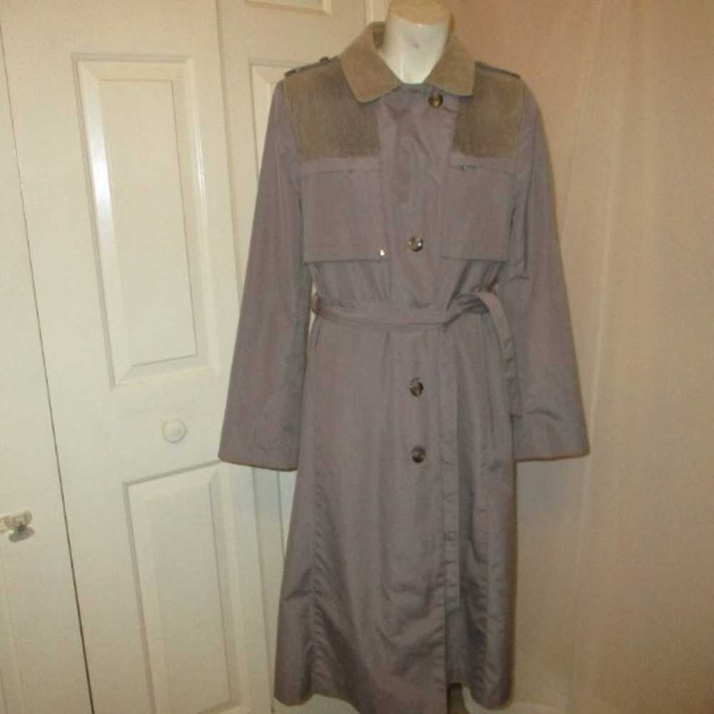 Freddi-Gail vintage belted trench coat - image 1