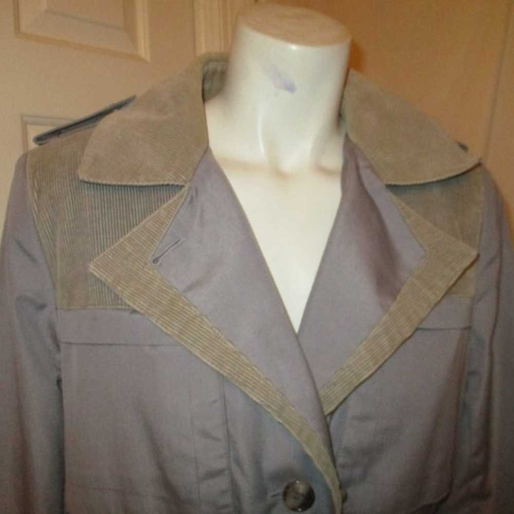 Freddi-Gail vintage belted trench coat - image 3