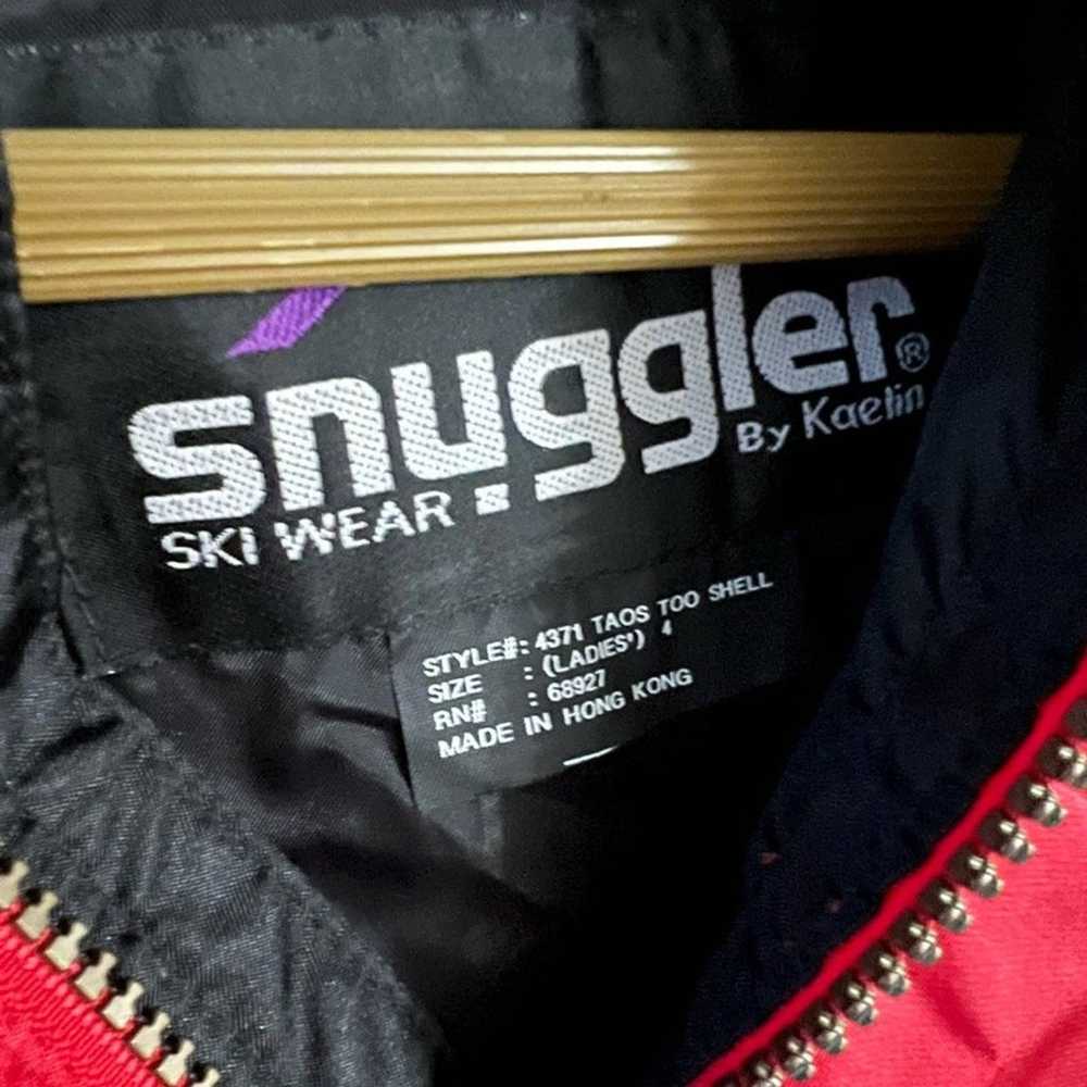 VINTAGE Snuggler Embroidered Ski Wear Jacket - image 4