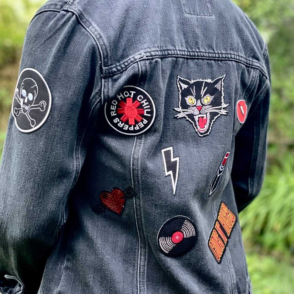 Rock Inspired Patch Jacket-Women’s S - image 2
