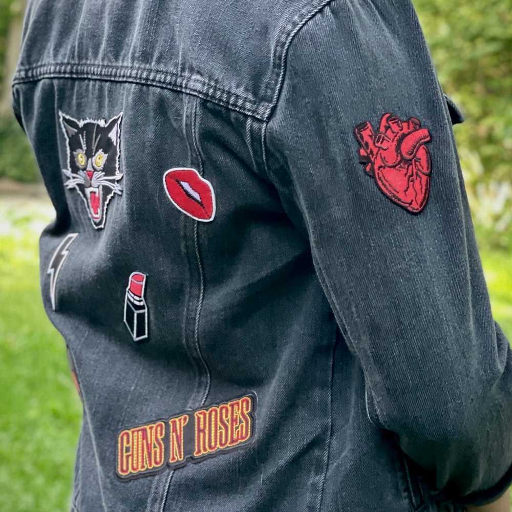 Rock Inspired Patch Jacket-Women’s S - image 3
