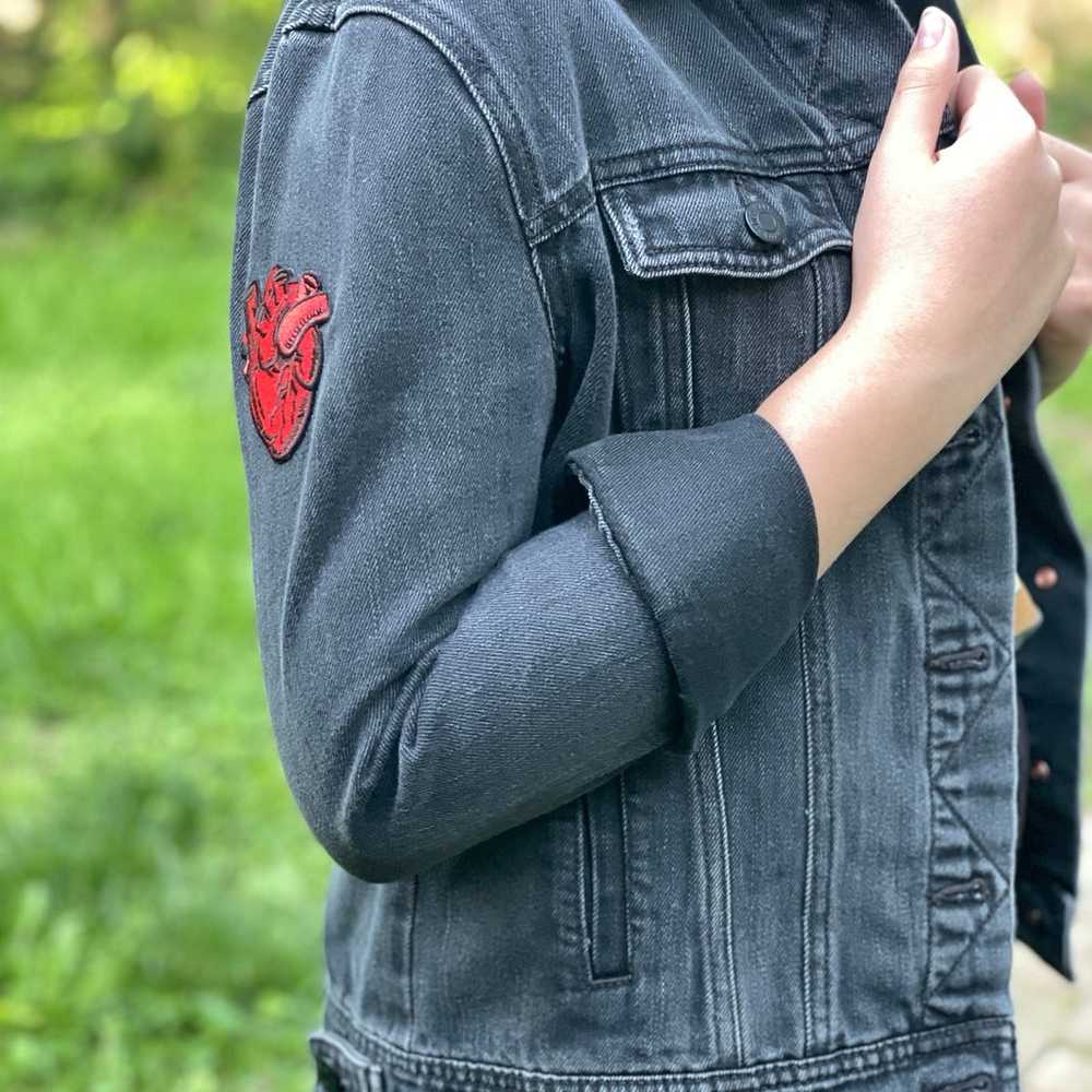 Rock Inspired Patch Jacket-Women’s S - image 4