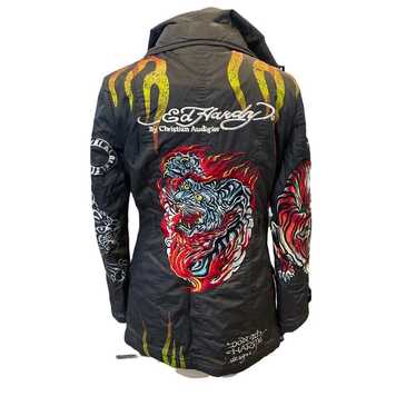 Vintage Ed Hardy Woman’s Jacket Size Small - image 1