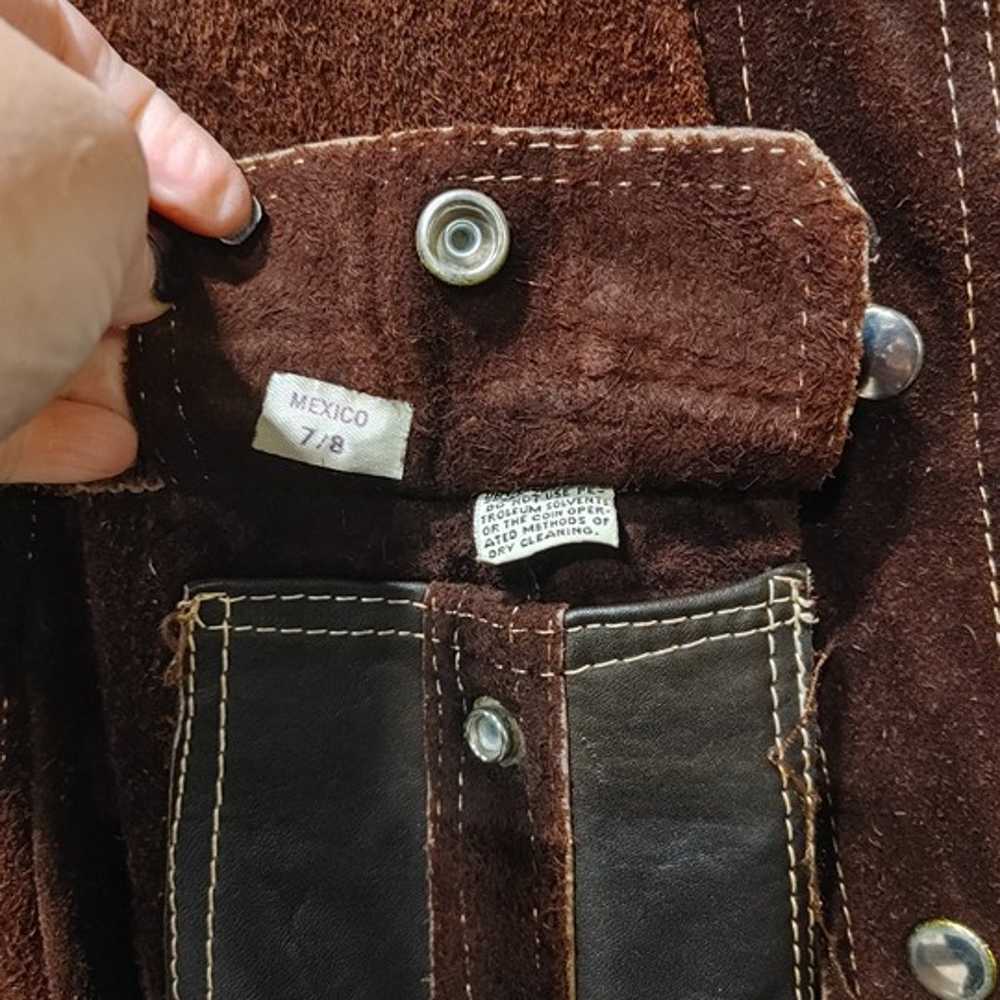 Vintage 1970's leather Jacket - image 4