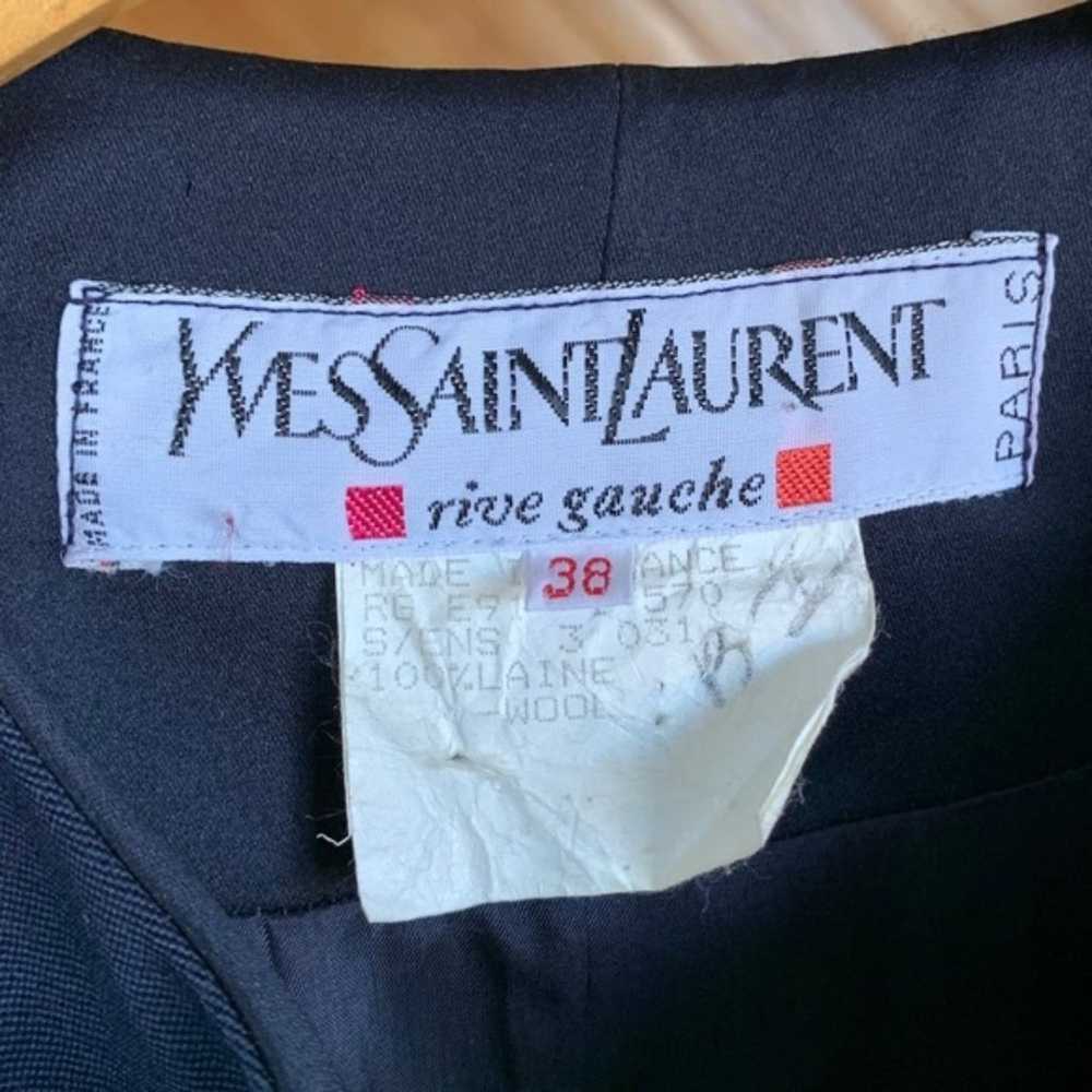 Vintage Yves Saint Laurent Driving Coat - image 3
