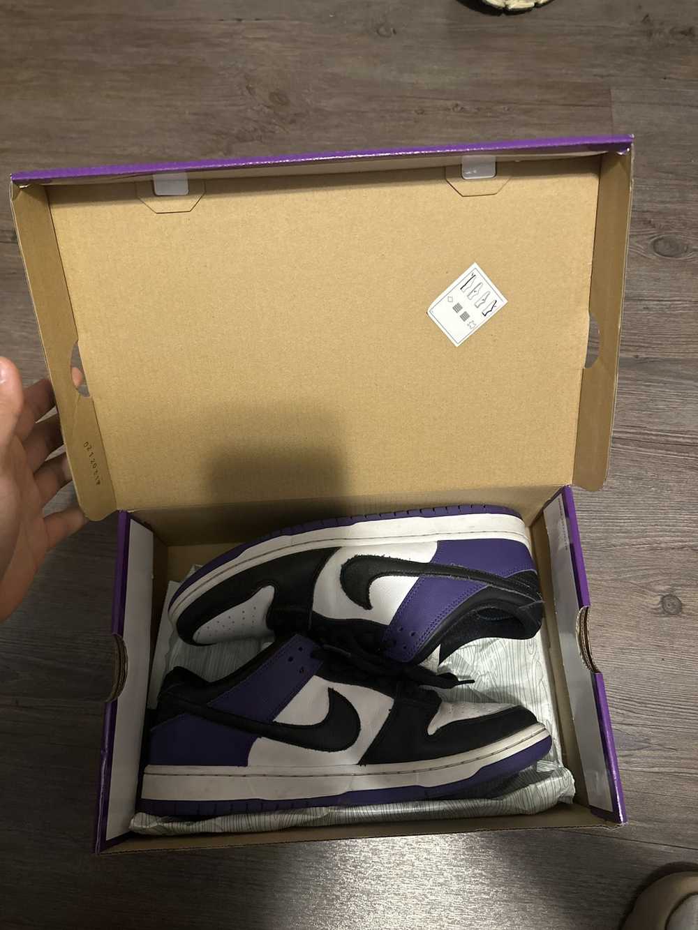 Nike Nike SB dunks court purple - image 6