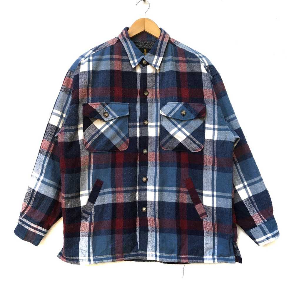 Designer × Flannel × Vintage VINTAGE TURNING POIN… - image 1