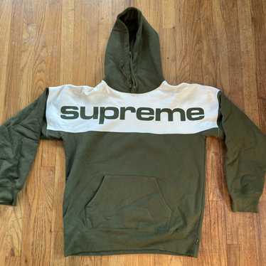 限定50％オフ Supreme Blocked Hooded Sweatshirt 17aw - トップス