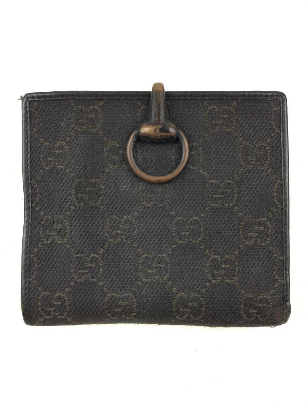 Designer × Gucci × Vintage Gucci Black GG Canvas … - image 1