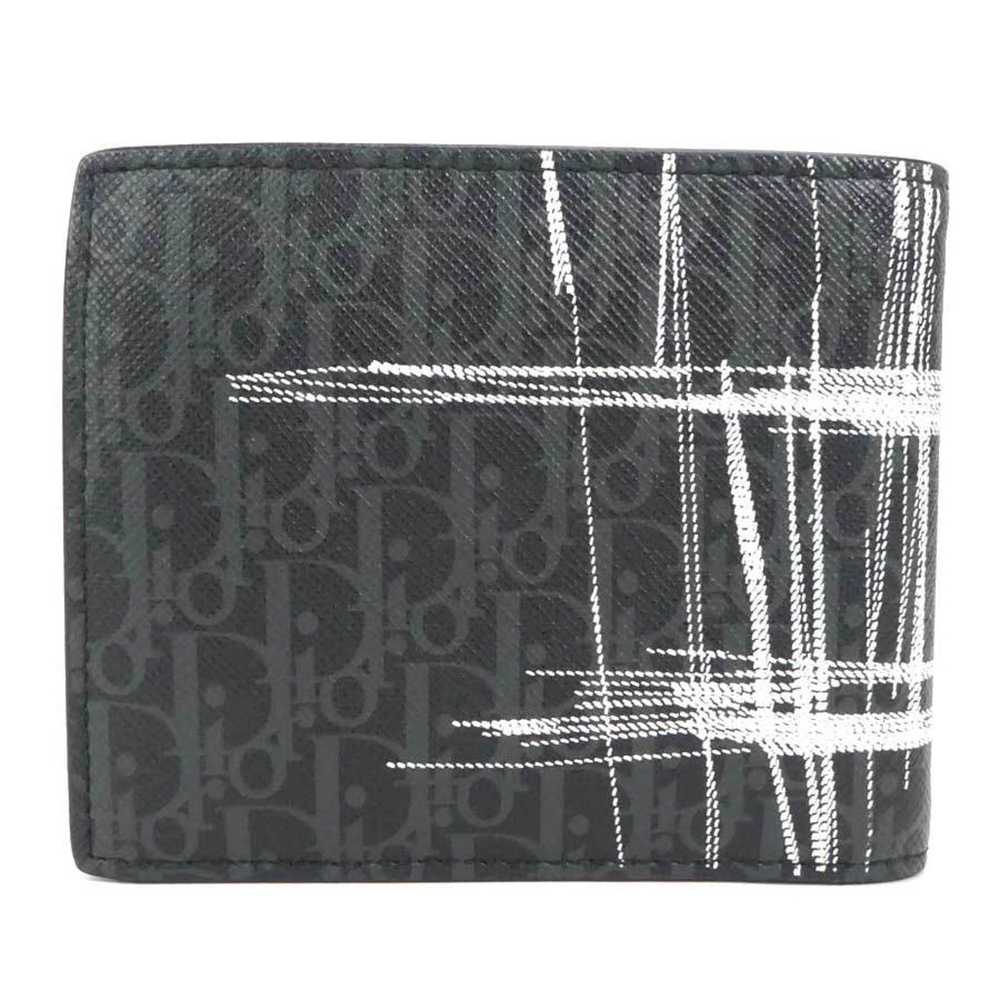 Dior DIOR HOMME folio wallet leather black series… - image 2