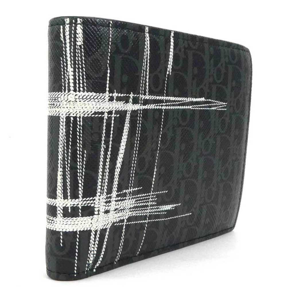 Dior DIOR HOMME folio wallet leather black series… - image 3