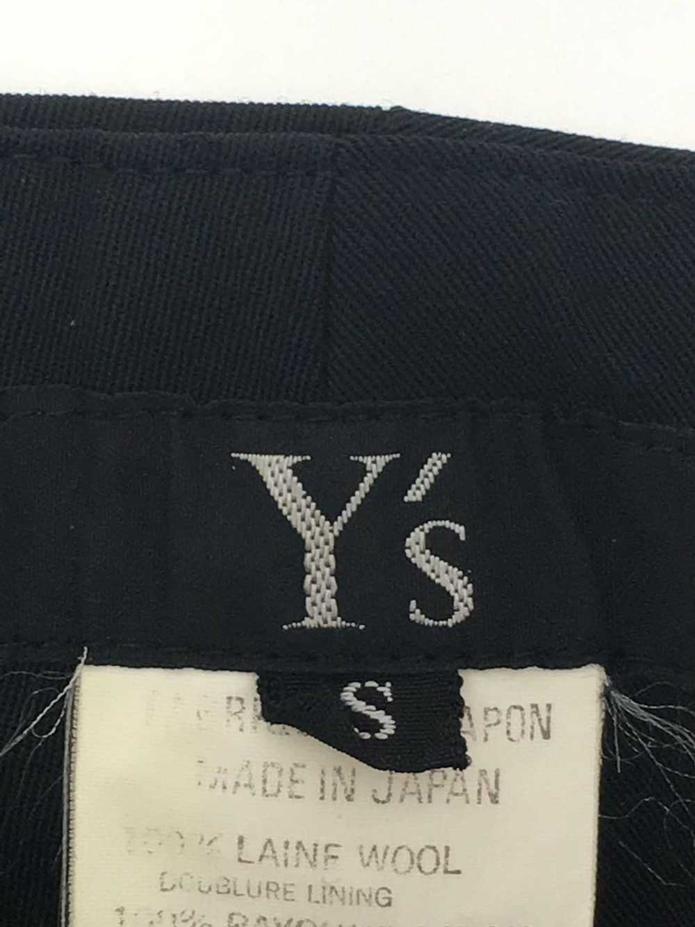 Yohji Yamamoto × Ys (Yamamoto) Wool Boot Cut Pants - image 4