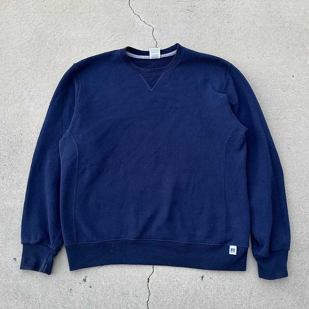 Blank × Russell Athletic × Vintage Navy Russell B… - image 1