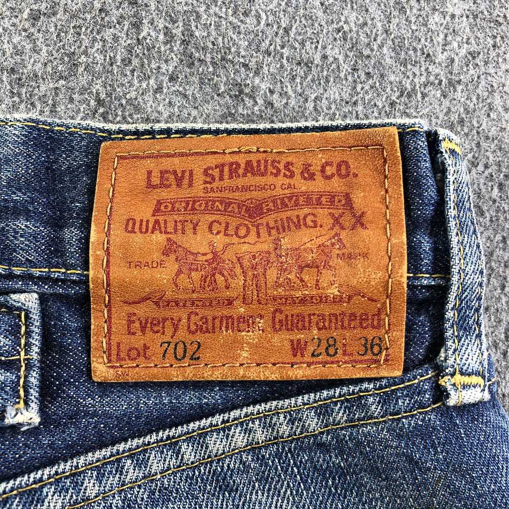 Levi's × Vintage 90s Vintage Redline Levis 702 Je… - image 6